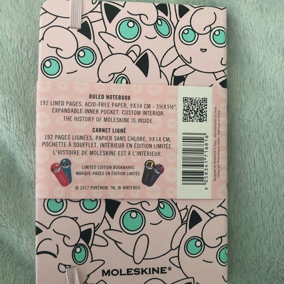 Moleskine Jigglypuff Pokémon Notebook - Picture 2 of 2
